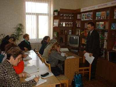 Очередное семинарское занятие библиотекарей Урмарского района