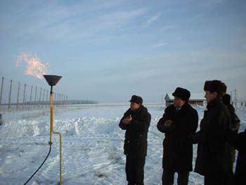 В деревню Большое Яниково Урмарского района 31 декабря пришел природный газ