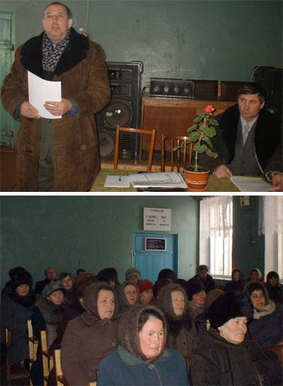 На собрании граждан деревни Тегешево Урмарского района рассмотрены актуальные вопросы