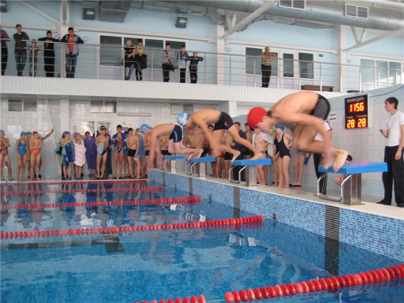 27 ноября прошло открытое первенство Урмарского района по плаванию среди учащихся общеобразовательных школ приуроченное ко дню ввода ФСК «Илем» в эксплуатацию
