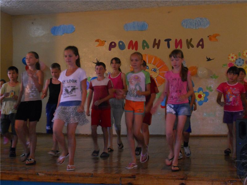 На базе детского оздоровительного лагеря «Романтика» прошел 3 этап районного фестиваля художественной самодеятельности