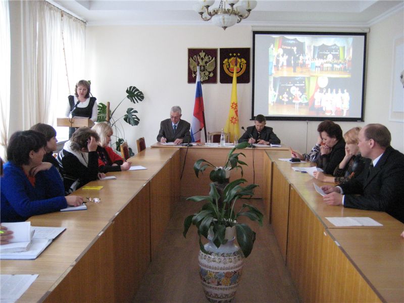 Работники учреждений культуры Урмарского района подвели итоги 2011 года