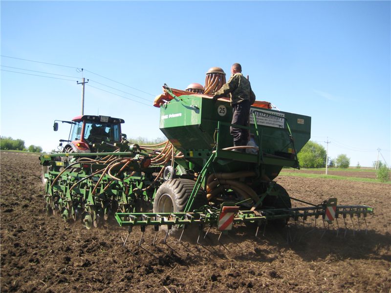 На 17 мая 2012 года в хозяйствах Урмарского района посеяно 7188 га зерновых и зернобобовых культур, что составляет 70,3 % к запланированному