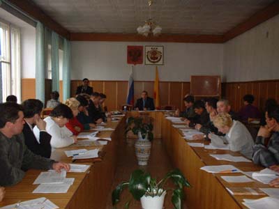 Двадцать первое заседание Урмарского районного Собрания депутатов третьего созыва