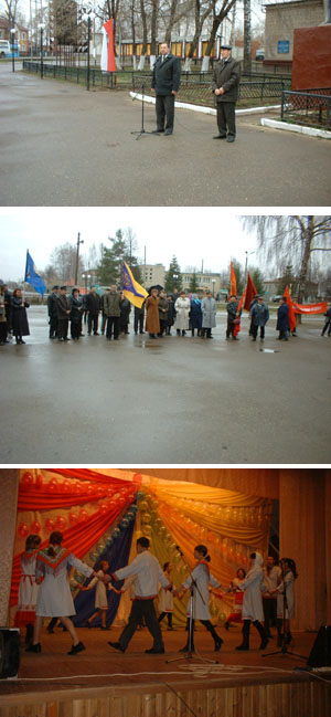 В пос. Урмары прошел митинг посвященный празднику Весны и Труда