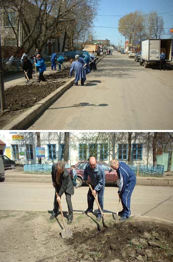 В Урмарском районе проходят Дни защиты от экологической безопасности и благоустройству территорий населенных пунктов