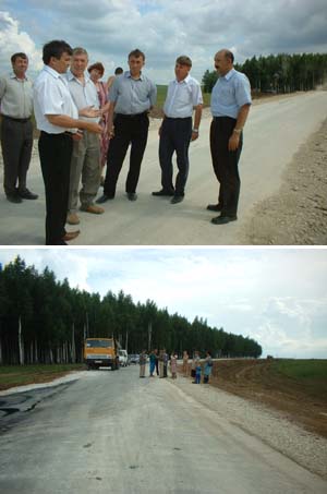 В Урмарском районе ещё одна дорога принята в эксплуатацию