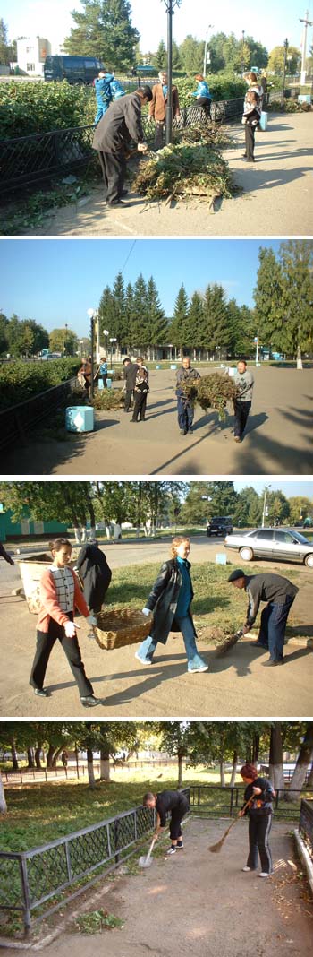 В Урмарском районе объявлен «Санитарный день»