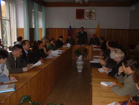 Заседание директоров школ, заведующих детскими садами Урмарского района