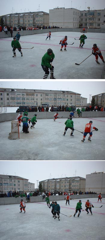 10:50 Очередное хоккейное шоу на льду в Урмарах