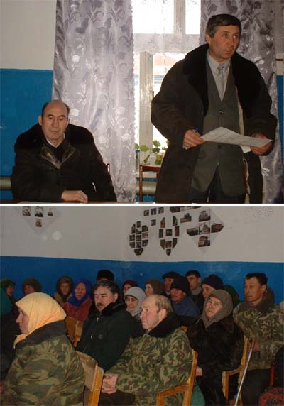 В деревне Козыльяры Урмарского района состоялось собрание граждан