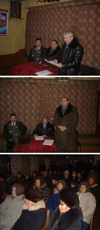На собрании граждан деревни Кульгеши Урмарского района