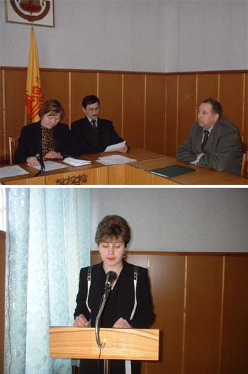 На отчетно-выборном собрании профсоюзного комитета администрации Урмарского района