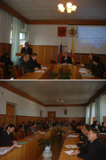 Расширенное заседание администрации Урмарского района