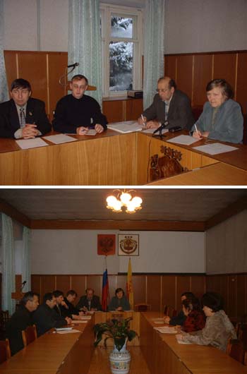 Заседание Совета добровольной народной дружины Урмарского района