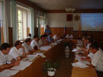 Состоялось 10-е заседание Урмарского районного Собрания депутатов четвертого созыва