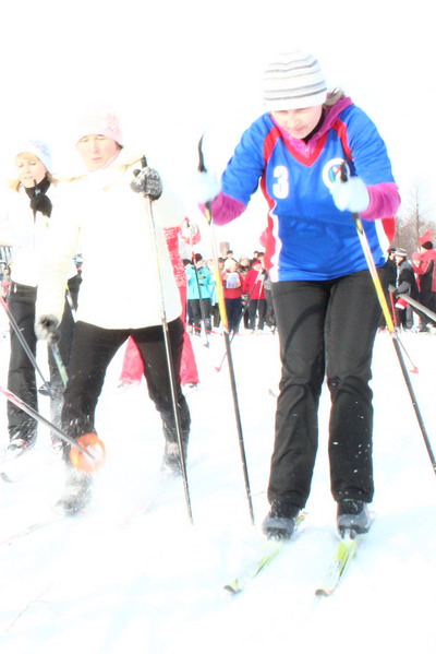 Лыжные гонки в селе Чурачики