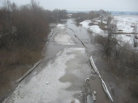 За сутки подъем уровня воды на реке Цивиль составил более 2 метров