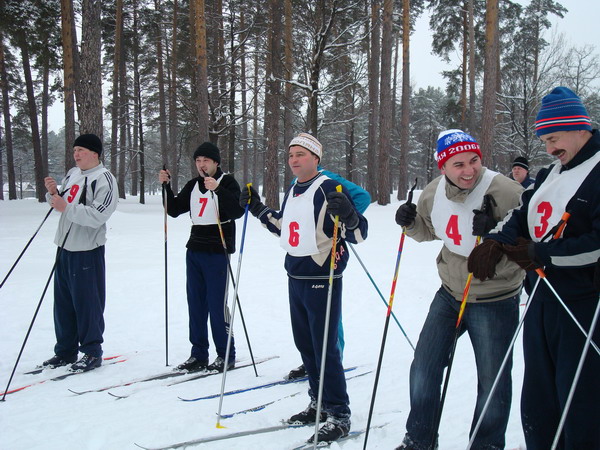Прошел районный этап XXVI Всероссийской массовой лыжной гонки "Лыжня России-2008"