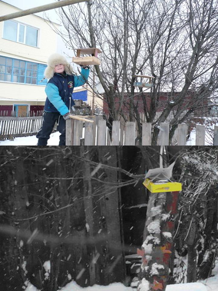 09:00 В рамках всероссийской акции «Покормите птиц»