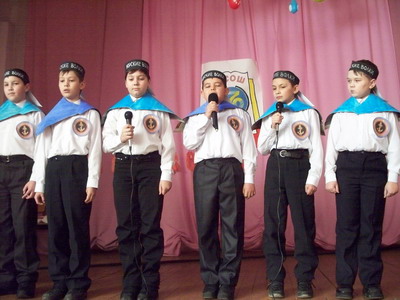 К 23 февраля  "А ну-ка, мальчики!" в Шемуршинской средней школе