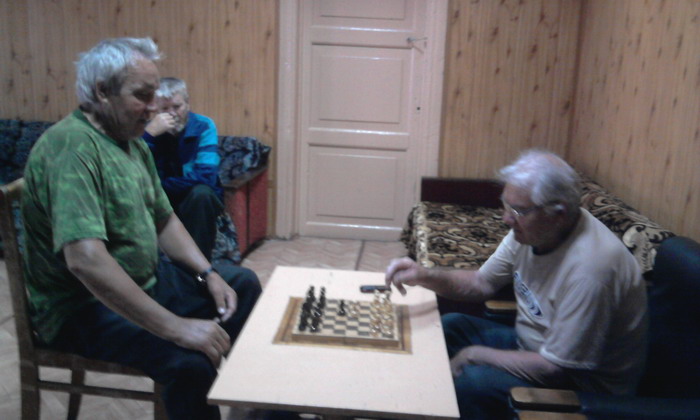 День шахмат в отделении временного проживания