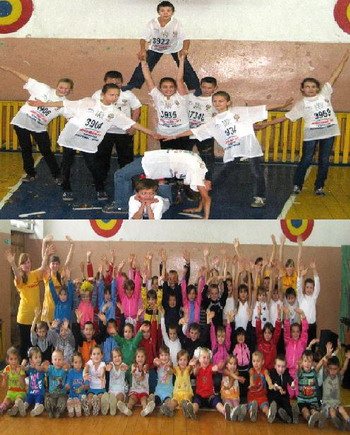 Волонтеры Трехбалтаевской школы принимают активное участие в акции "Молодежь за здоровый образ жизни"
