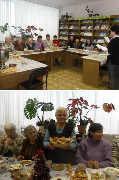 В преддверии новогодних праздников в Шемуршинской  центральной поселенческой библиотеке прошло очередное занятие в клубе «Вкусные истории» на тему «Праздничная выпечка»