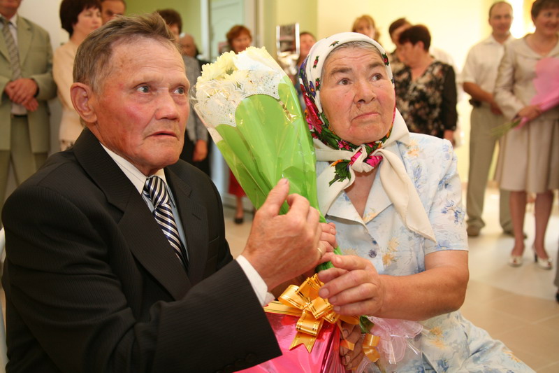 50 лет вместе -  золотая свадьба Волковых