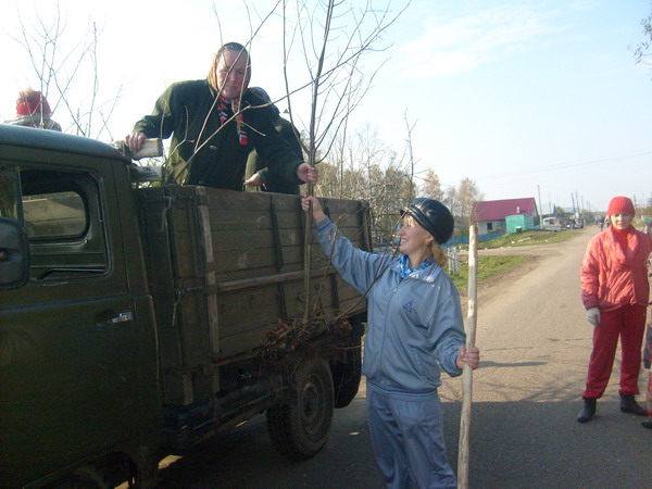 Одно из целей  мероприятия - привнесение блага людям, обществу и родной деревне