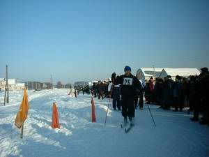 В первом этапе «Лыжня Росси – 2005» участвовало 1125 любителей  спорта Шумерлинского района