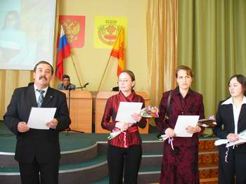 В Шумерлинском районе прошло чествование стипендиатов Президента Чувашии