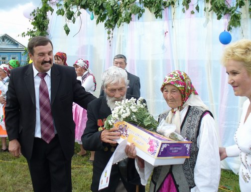 В Шумерлинском районе - Бриллиантовая свадьба