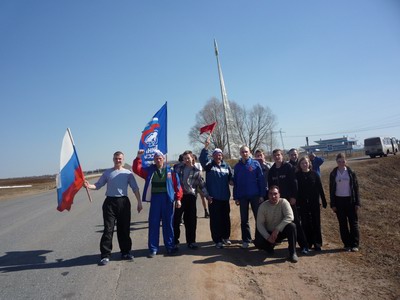 Шумерлинцы приняли участие в легкоатлетическом пробеге "Звездный"