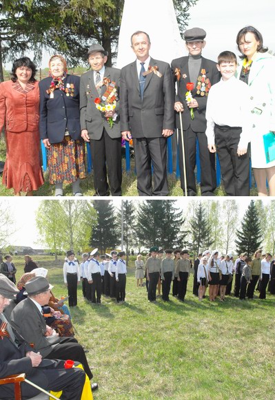 Торжественный митинг прошел в Русско - Алгашинском сельском поселении