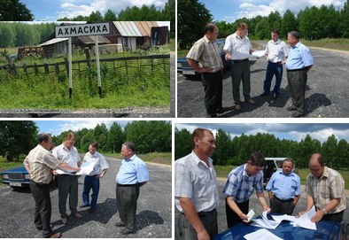 Состоялась приемка участка автодороги "Кабаново - Ахмасиха"