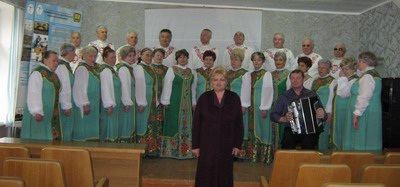 Народный хор ветеранов "Русская душа"  порадовал своим творчеством