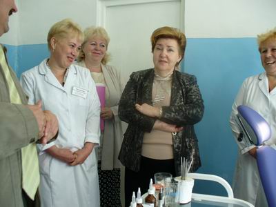 12:43 Министр здравоохранения ЧР Н.В.Суслонова на открытии отделения общей врачебной практики в Шумерлинском районе
