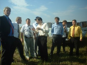 В Шумерлинском районе побывала делегация инвесторов по реализации проекта Биопарк
