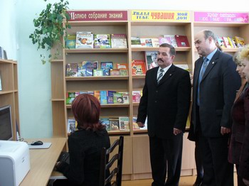 16:44 В Шумерлинском районе открылись еще две модельные библиотеки