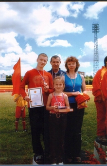 Отличились на фестивале "Спортивная семья"  на призы Президента Чувашской Республики