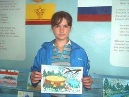 Конкурс "Лучший  художник" в пришкольном лагере Юманайской школы