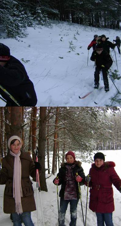 В Егоркинской школе Шумерлинского района активно готовятся к «Лыжне России»
