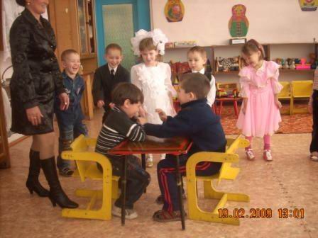 Утренник посвящён Дню защитника Отечества