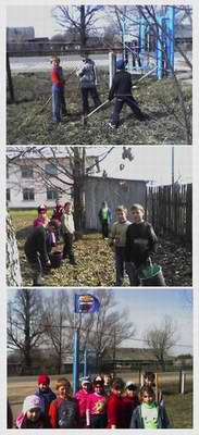 В рамках акции «неделя Добра» школьники помогали жителям поселка Саланчик в проведении субботника