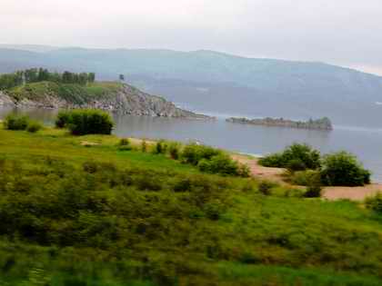 На Байкале пейзажи завораживали