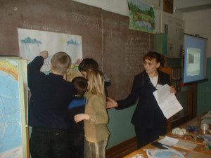 В октябре месяце в школах Шумерлинского района прошёл конкурс рисунков «Мир, который я люблю»