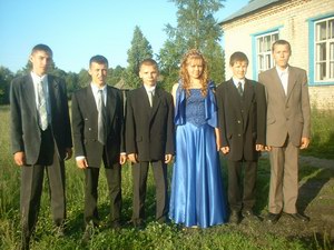 Выпускной вечер в Нижнекумашкинской школе Шумерлинского района