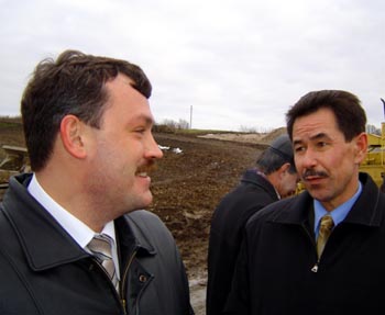 09:50 Вчера Председатель Кабинета Министров ЧР С.А. Гапликов посетил Ядринский район