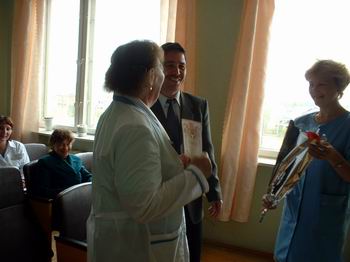 В Ядринской ЦРБ отметили день медицинских сестер.